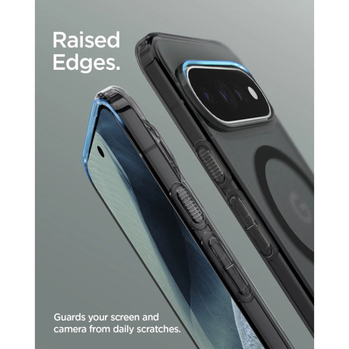 Spigen - Spigen Mobilskal För Google Pixel 11 Pro Magsafe Ultra Hybrid - Frost/Svart