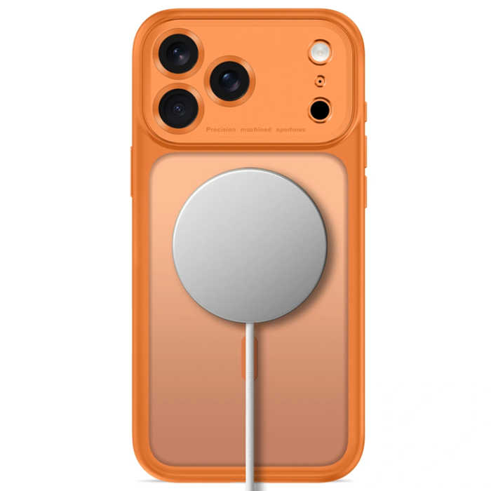 Tech-Protect - Tech-Protect Mobilskal För iPhone 18 Pro Magsafe Magpeak - Matte Cosmic Orange