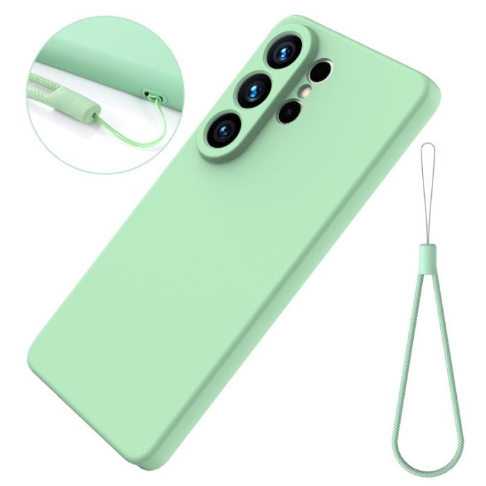 OEM - Mobilskal till Samsung Galaxy S26 Ultra Flytande Silikon - Grön