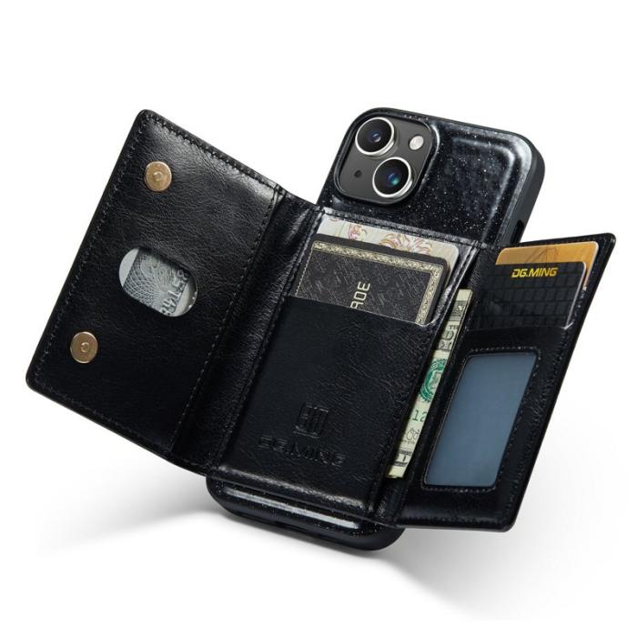 DG.MING - DG.MING M3 Series Mobilskal till iPhone 14 Plus 2-i-1 Magnetisk Svart