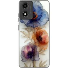 iSecrets - Mobilskal till Motorola Moto E14 med Silkesblommor