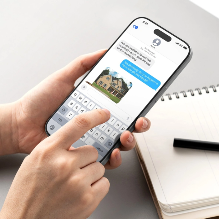 Ringke - [2-Pack] Ringke Härdat Glas Skärmskydd för Apple iPhone Air Easy Slide - Svart