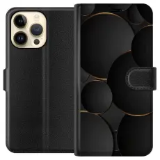 Gustaf - Pl&aring;nboksfodral till Apple iPhone 15 Pro Max med Lyxig Cirklar