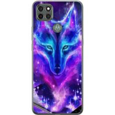 iSecrets - Mobilskal till Motorola Moto G9 Power med Neon Varg