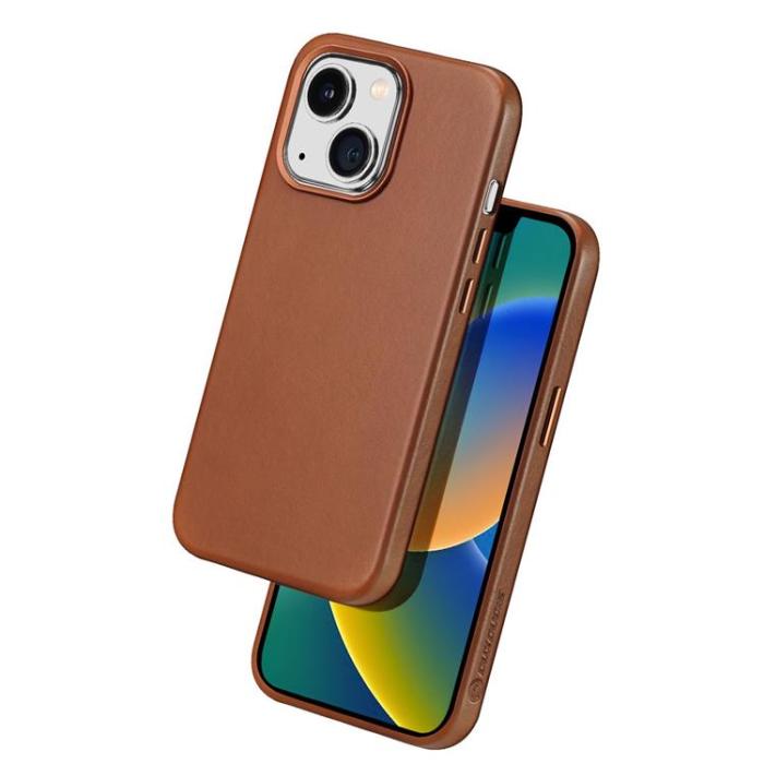 Dux Ducis - Dux Ducis iPhone 14 Skal Magsafe Naples - Brun