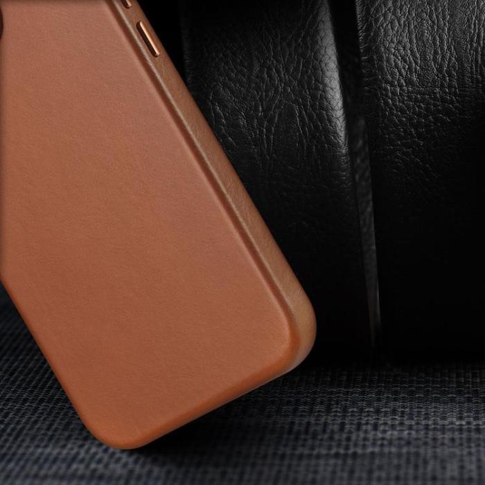 Dux Ducis - Dux Ducis iPhone 14 Skal Magsafe Naples - Brun