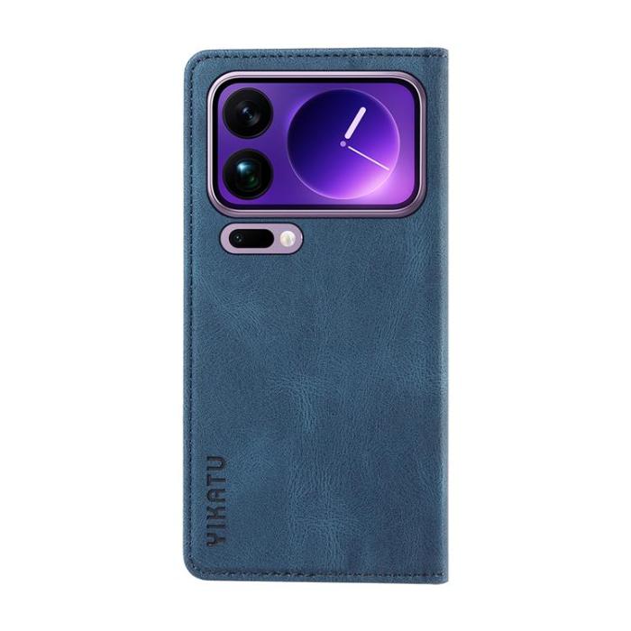 YIKATU - YIKATU Xiaomi 17 Pro Max Plånboksfodral Skin Touch - Blå