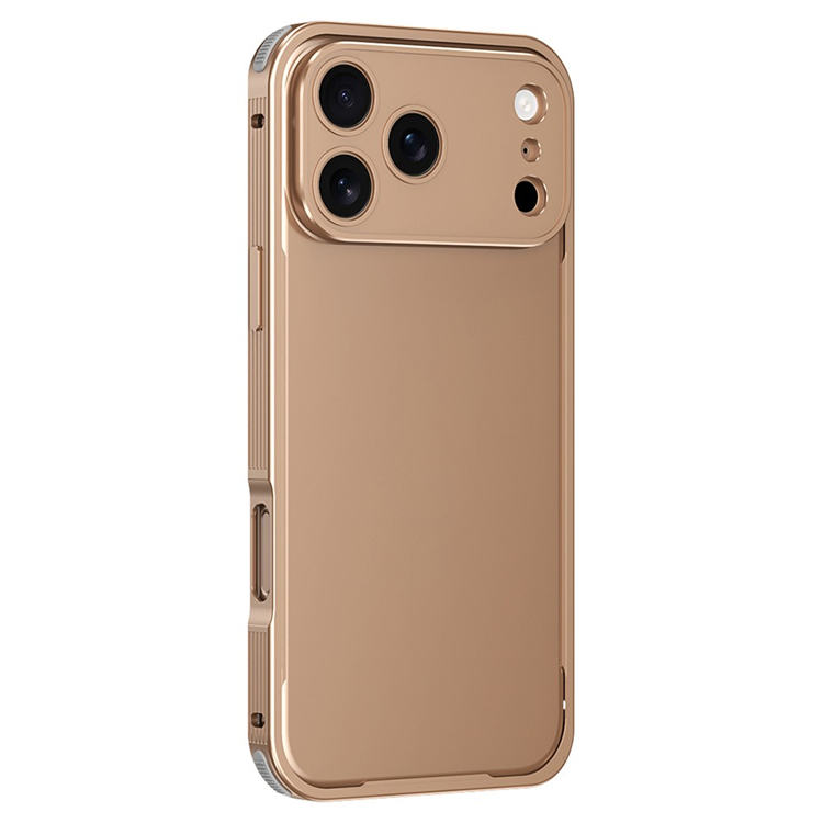 iPhone 17 Pro Mobiskal Bumper Aluminium Alloy - Guld | 2353 | AlltMobil