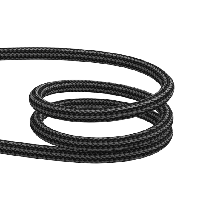 Joyroom - Joyroom S-A42 USB-C - USB-C 60W 1.2m Kabel Crystal-Clear Series - Svart