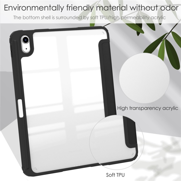 A-One Brand - iPad 10.9 (2022) Fodral Shockproof - Svart