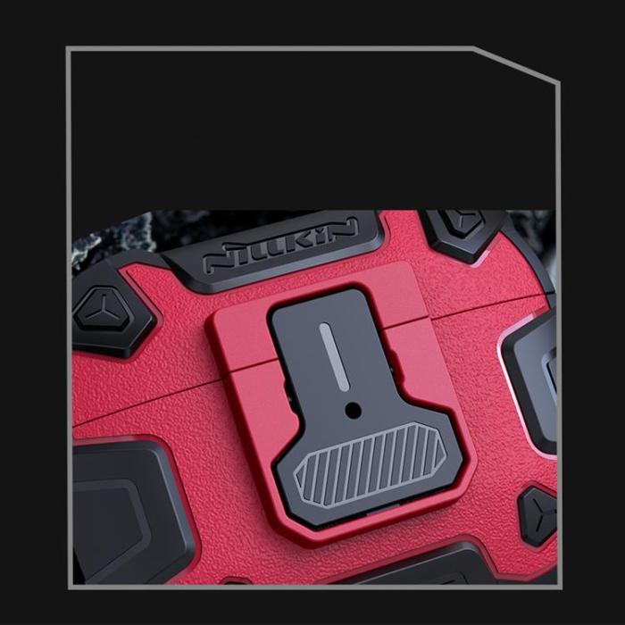 Nillkin - Nillkin AirPods Pro 2 Skal Bounce Pro Armored - Röd