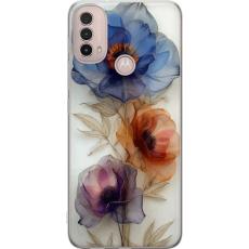 iSecrets - Mobilskal till Motorola Moto E40 med Silkesblommor