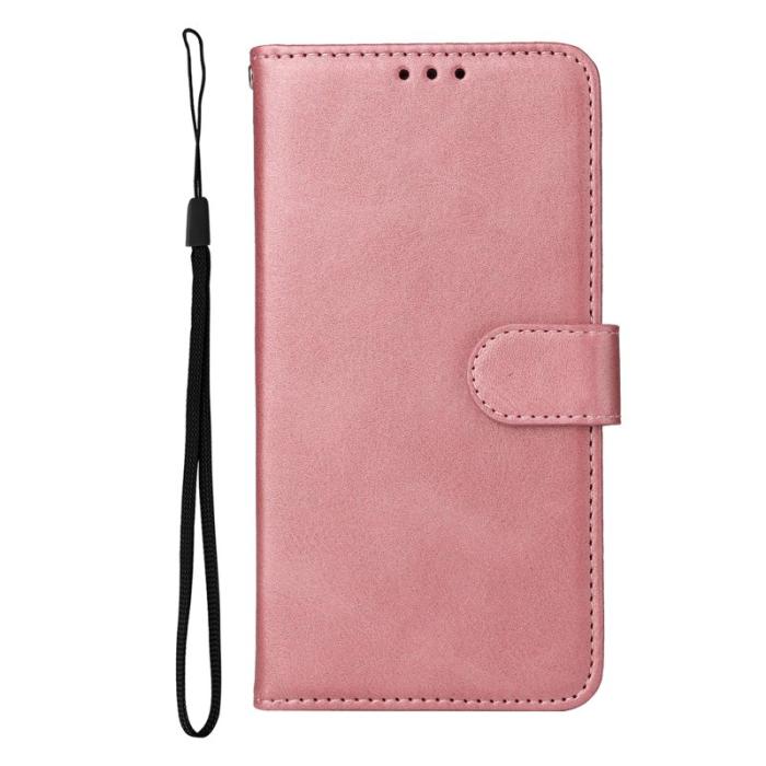 OEM - Samsung Galaxy S26 Ultra Fodral Konstläder Folio Flip - Rosa