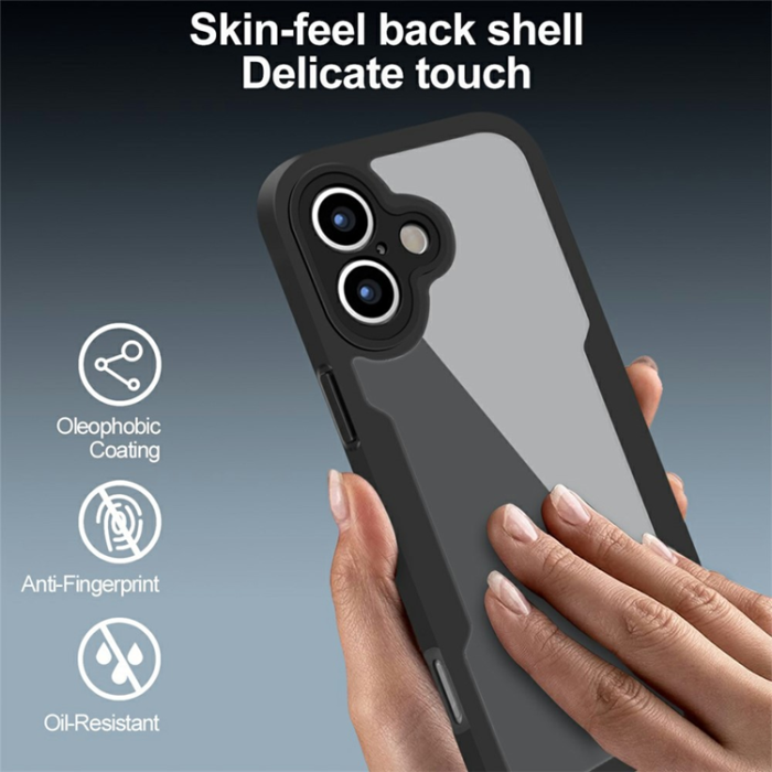 A-One Brand - iPhone 17 Mobilskal Acrylic + TPU - Rosa