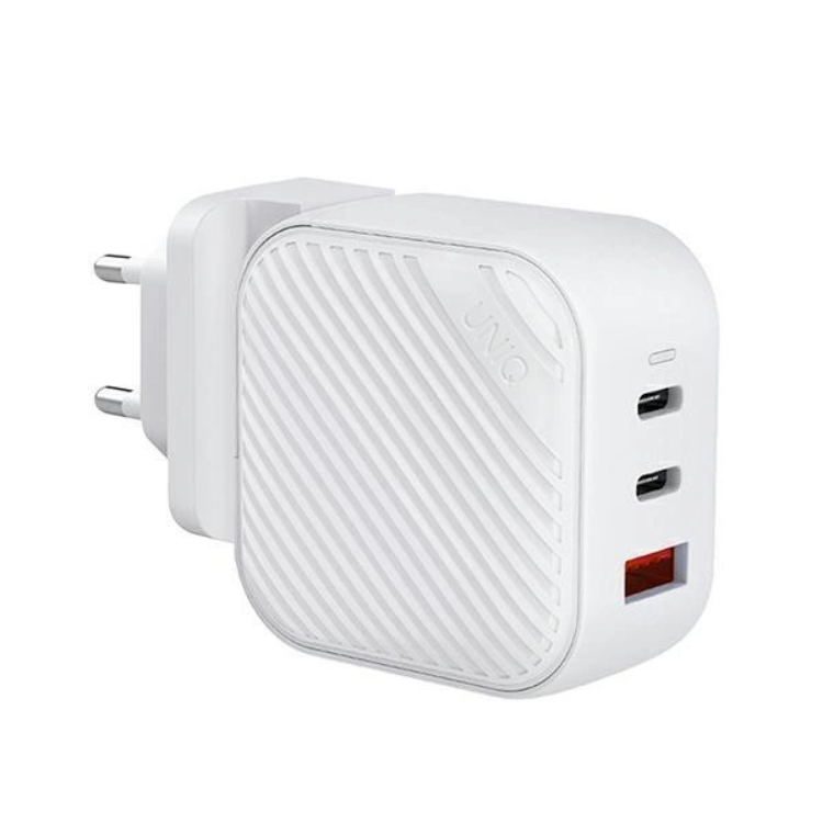 UNIQ Gan USB-C Snabb väggladdare 66W Verge Pro - Vit | 505295 | AlltMobil