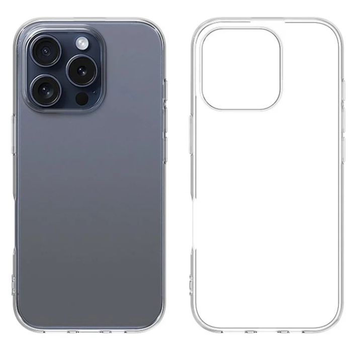 OEM - iPhone 16 Pro Max Mobilskal Ultra Slim 0.5mm - Transparent
