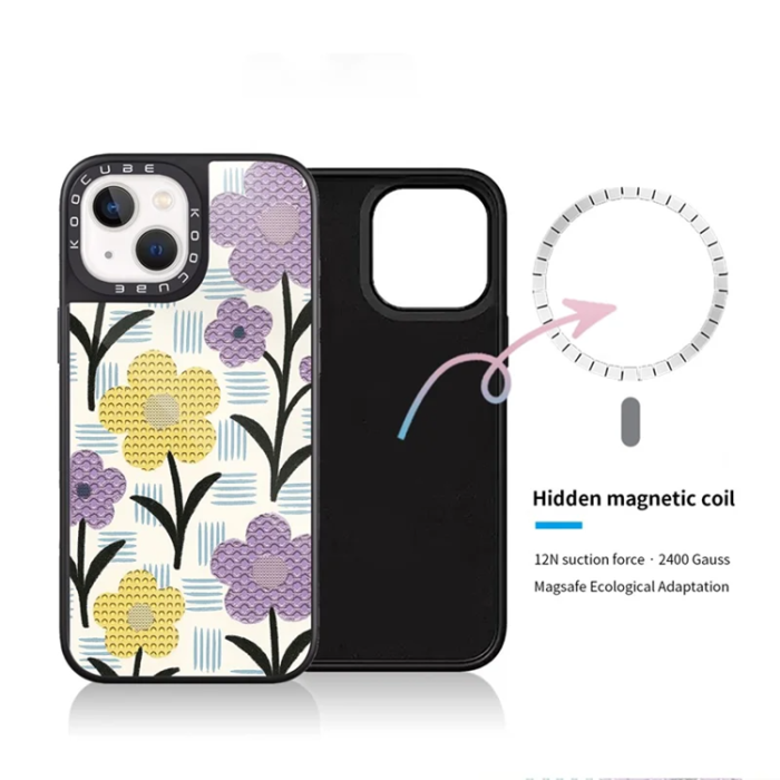 A-One Brand - iPhone 15 Mobilskal MagSafe Aluminium Silikon