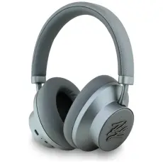KARL LAGERFELD - Karl Lagerfeld Over-Ear H&ouml;rlurar Bluetooth ANC Grained Initials - Gr&aring;