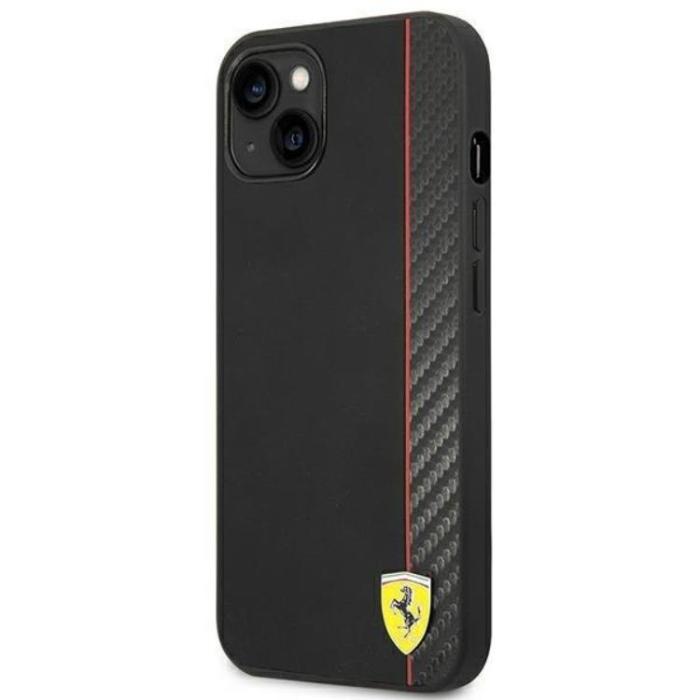 BMW - BMW iPhone 14 Plus Skal Hård Carbon - Svart