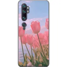 Gustaf - Mobilskal till Xiaomi Mi Note 10 Pro med Rosa Tulpaner