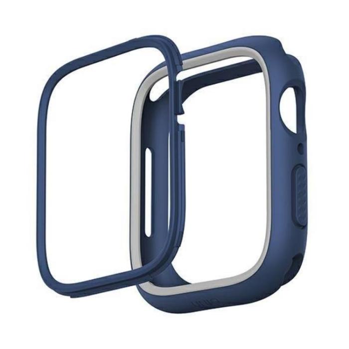 UNIQ - UNIQ Apple Watch 4/5/6/7/8/SE (44/45mm) Skal - Grå/Blå