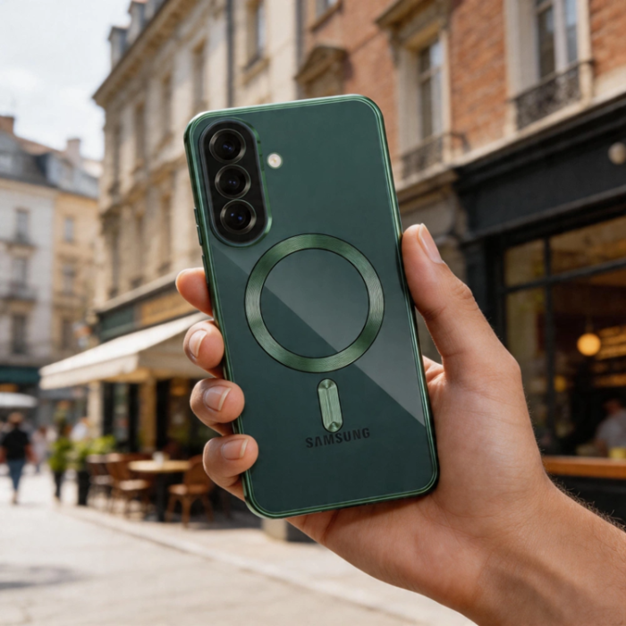 Tech-Protect - Tech-Protect Mobilskal För Galaxy A37 5G Magsafe Magflex - Jungle Grön