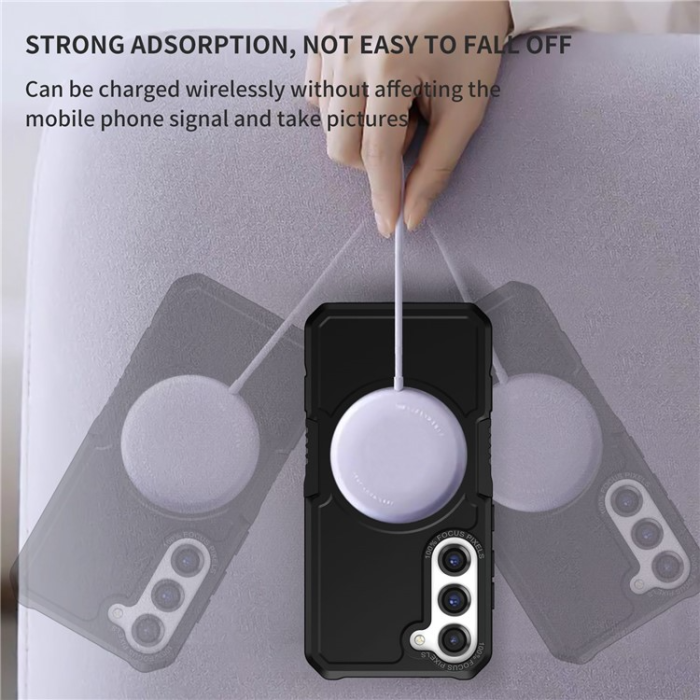 A-One Brand - Galaxy S23 Plus Skal Magsafe Anti Drop - Svart