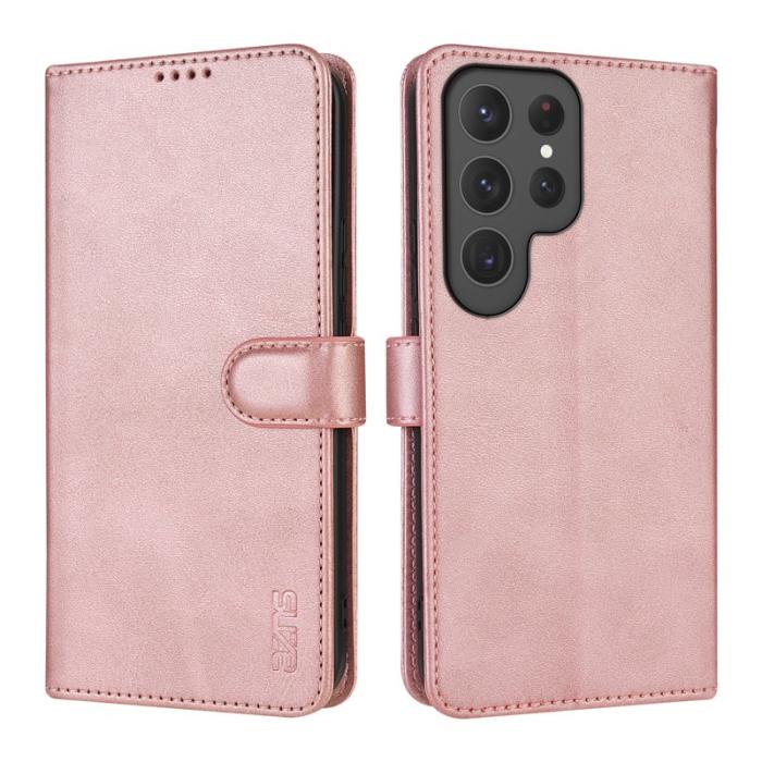 AZNS - AZNS Samsung Galaxy S26 Ultra Fodral PU Läder - Roséguld