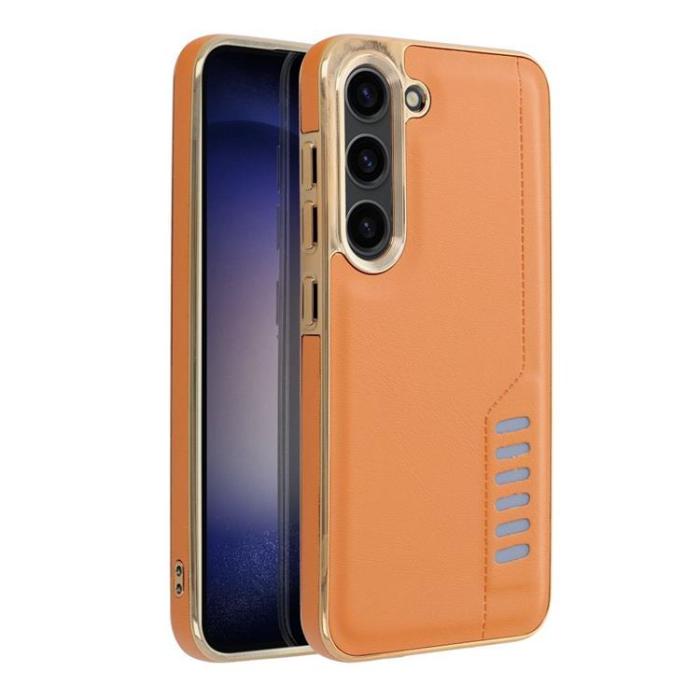 OEM - Galaxy A35 5G Mobilskal Milano - Brun