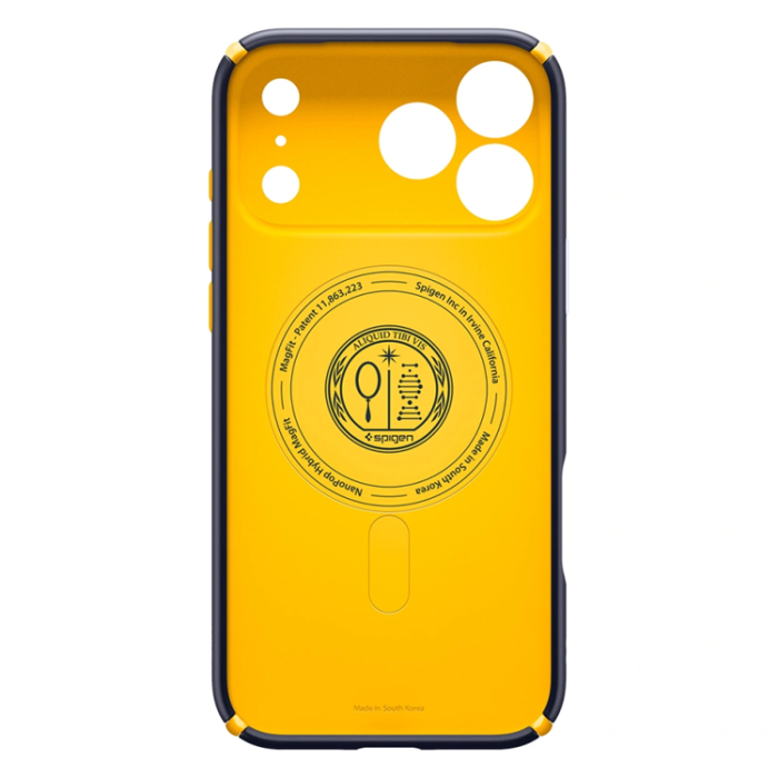 Spigen - Spigen iPhone 17 Pro Mobilskal Magsafe Nano Pop Hybrid - Marinblå