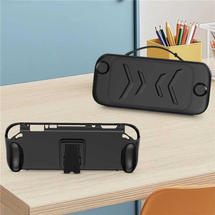 JYS - JYS Nintendo Switch 2 Skal med Stativ - Svart