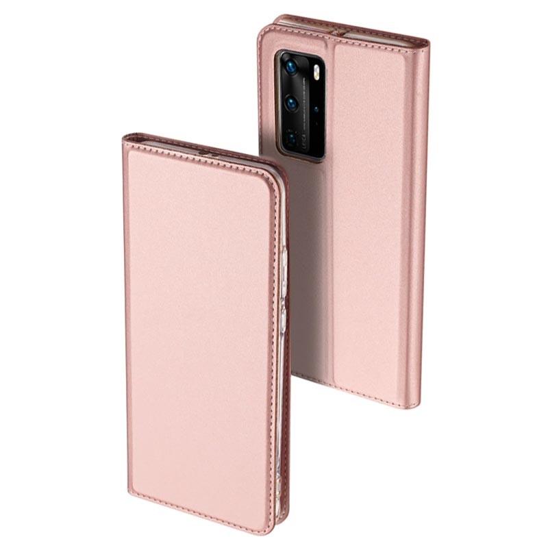 Dux Ducis Plånboksfodral till Huawei P40 Pro - Roséguld | 2353 | AlltMobil