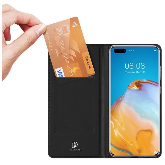 Dux Ducis - Dux Ducis Plånboksfodral till Huawei P40 Pro - Svart