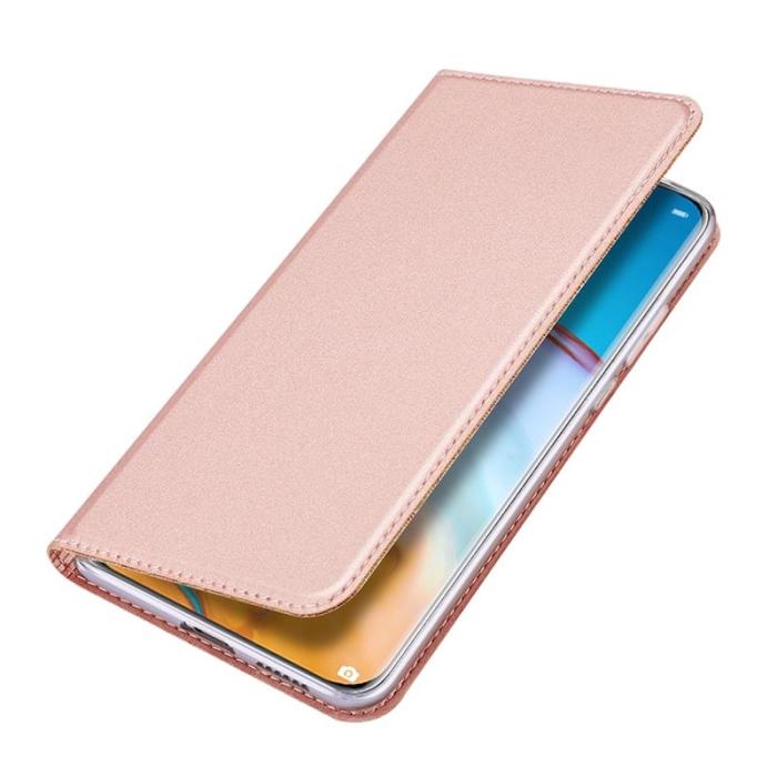Dux Ducis - Dux Ducis Plånboksfodral till Huawei P40 Pro - Roséguld