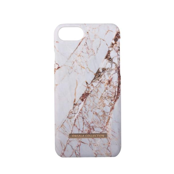 Onsala - Onsala Collection mobilskal till iPhone 6/7/8/SE 2020 - White Rhino Marble