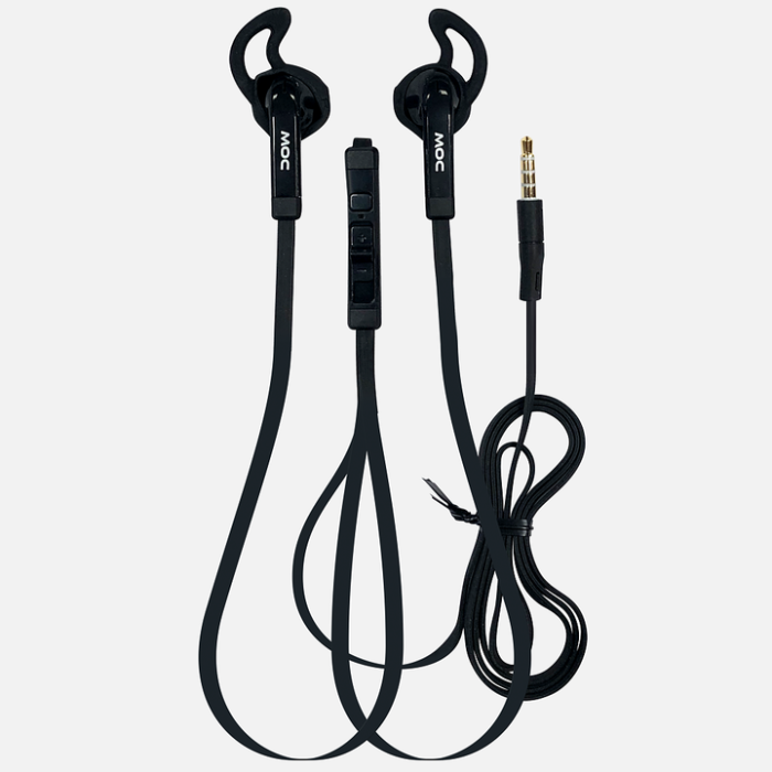UTGATT4 - MOC Wired Earbuds - Svart