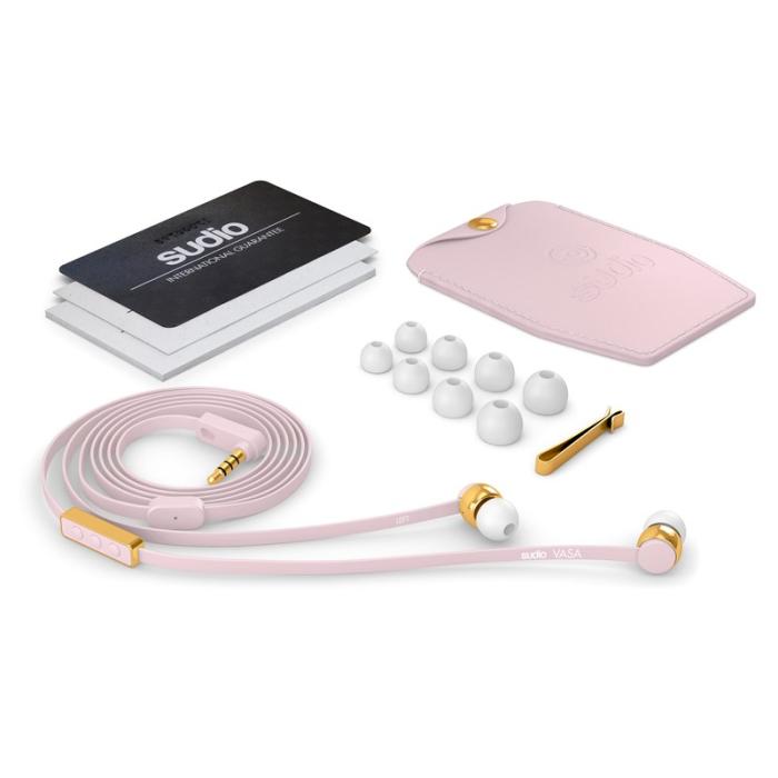 UTGATT4 - Sudio Hörlur VASA iOS In-Ear Mic - Rosa