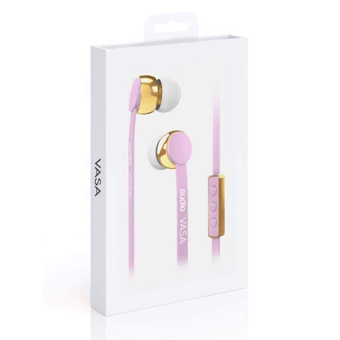 UTGATT4 - Sudio Hörlur VASA iOS In-Ear Mic - Rosa