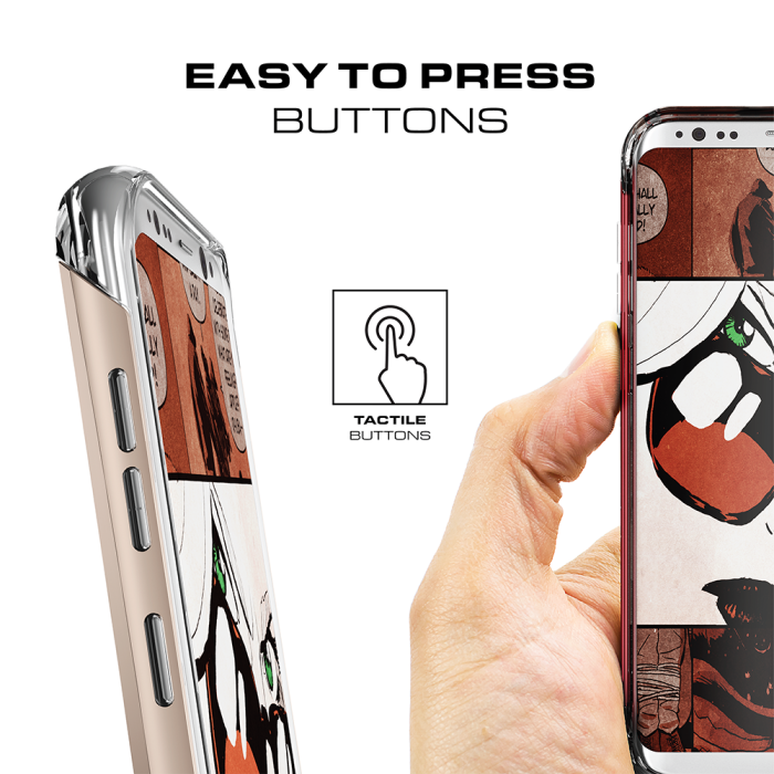 Ghostek - Ghostek Cloak 2 Skal till Samsung Galaxy S8 Plus - Svart