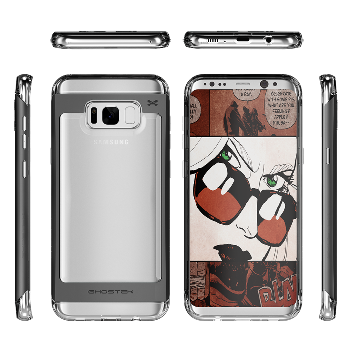 Ghostek - Ghostek Cloak 2 Skal till Samsung Galaxy S8 Plus - Svart