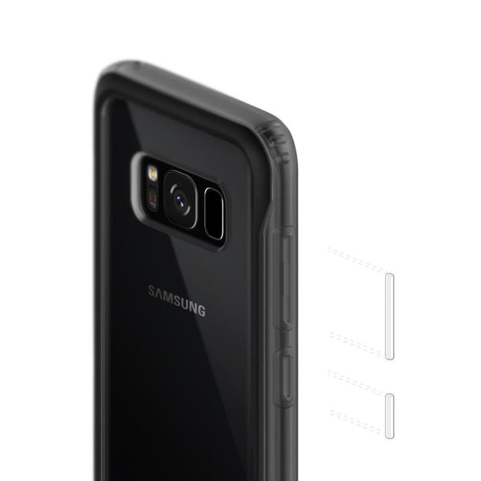 Caseology - Caseology CoastLine Skal till Samsung Galaxy S8 Plus - Grå