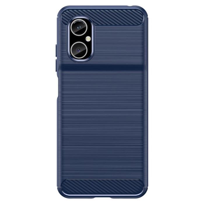 OEM - Xiaomi Redmi Note 11E/Redmi 10 5G Skal Carbon Silicone - Blå