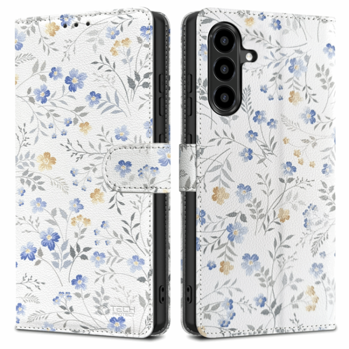 Tech-Protect - Tech-Protect Galaxy A56 5G Plånboksfodral - Spring Flowers