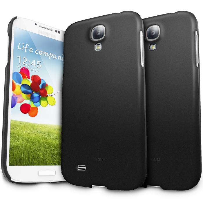 UTGATT4 - RINGKE Baksideskal till Samsung Galaxy S4 i9500 - (Svart)