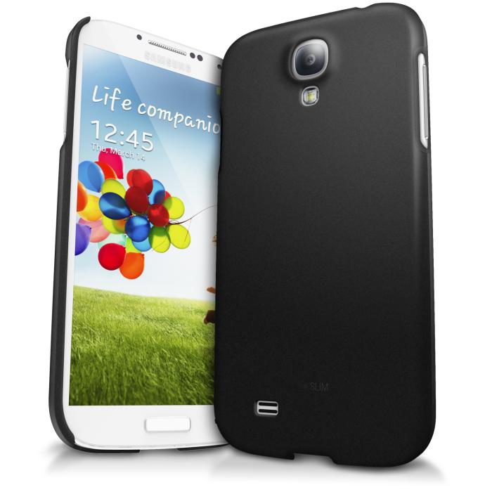 UTGATT4 - RINGKE Baksideskal till Samsung Galaxy S4 i9500 - (Svart)
