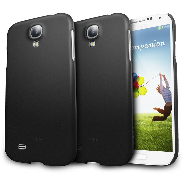 UTGATT4 - RINGKE Baksideskal till Samsung Galaxy S4 i9500 - (Svart)