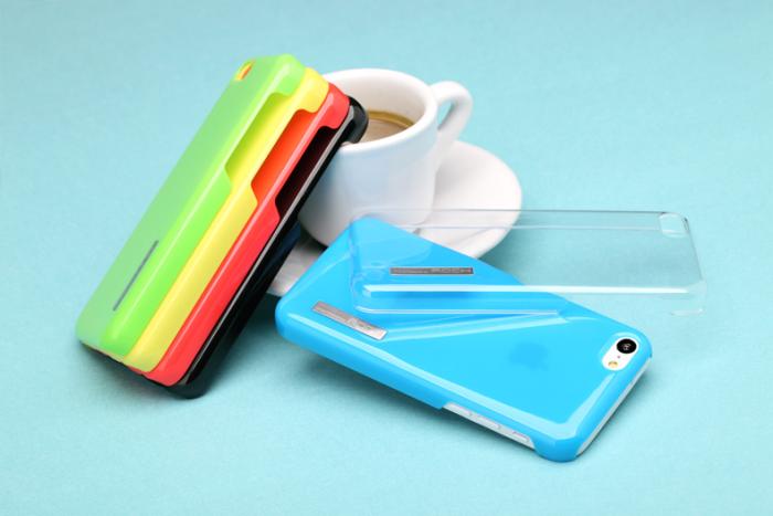 ROCK - Rock Ethereal Baksideskal till Apple iPhone 5C (Röd)