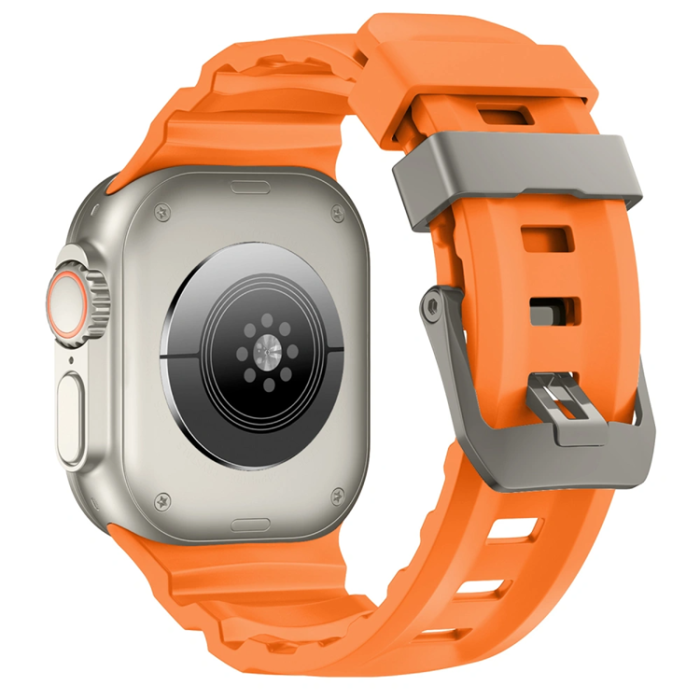 Tech-Protect - Tech-Protect Armband För Apple Watch (44/45/46/49mm) Motion - Signal Orange