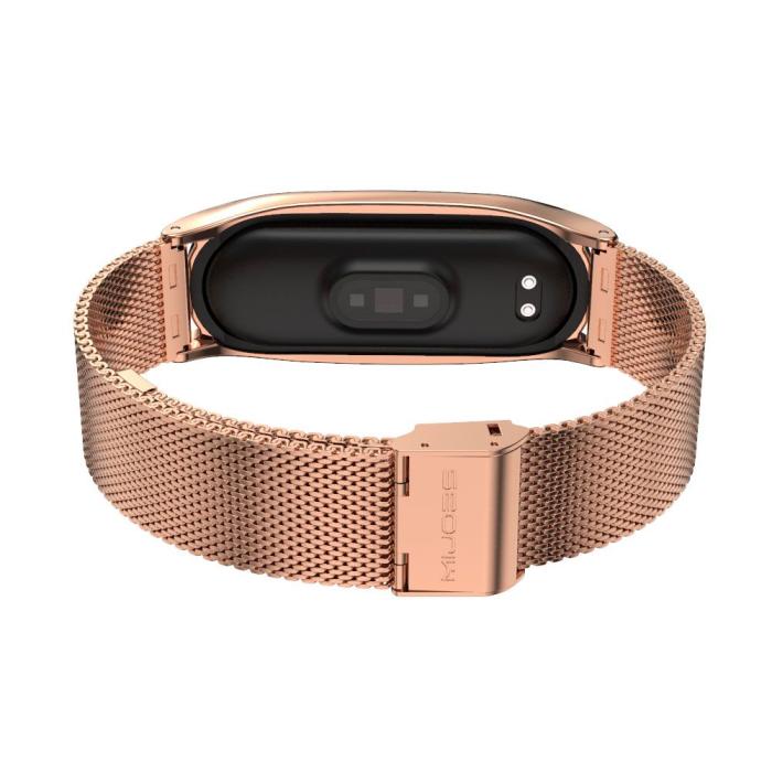 Tech-Protect - Tech-Protect Milaneseband Xiaomi Mi Smart Band 5 - Rose Gold