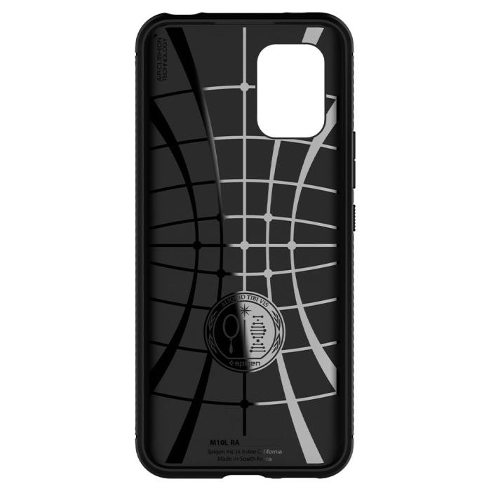 UTGATT5 - Spigen Rugged Armor Xiaomi Mi 10 Lite - Matte Black